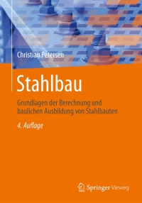 Cover image: Stahlbau 4th edition 9783528388379