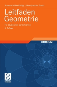 Cover image: Leitfaden Geometrie 5th edition 9783834812346