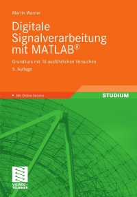 صورة الغلاف: Digitale Signalverarbeitung mit MATLAB® 5th edition 9783834814739