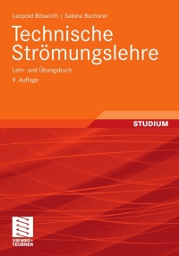 Cover image: Technische Strömungslehre 9th edition 9783834817181