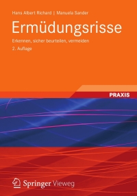 Cover image: Ermüdungsrisse 2nd edition 9783834815941