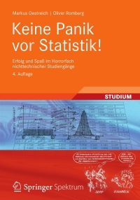 Cover image: Keine Panik vor Statistik! 4th edition 9783834819468