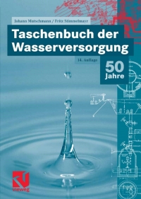 Cover image: Taschenbuch der Wasserversorgung 14th edition 9783834800121