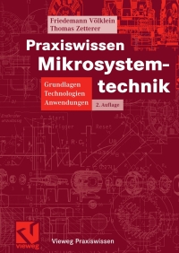 Imagen de portada: Praxiswissen Mikrosystemtechnik 2nd edition 9783528138912