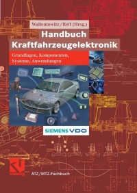 Cover image: Handbuch Kraftfahrzeugelektronik 1st edition 9783528039714