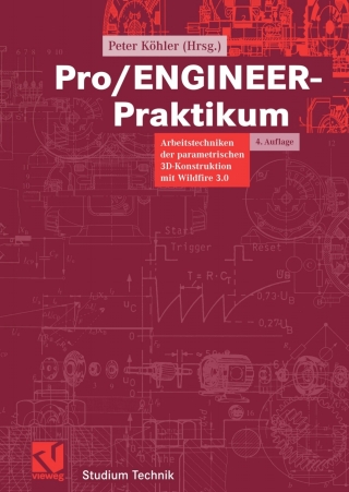 Cover image: Pro/ENGINEER-Praktikum 4th edition 9783528331245