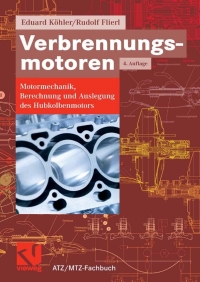 Cover image: Verbrennungsmotoren 4th edition 9783528431082