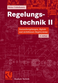 Immagine di copertina: Regelungstechnik II 9th edition 9783528833480