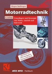 Cover image: Motorradtechnik 6th edition 9783834801043