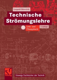 Cover image: Technische Strömungslehre 7th edition 9783834802729