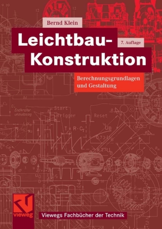 Cover image: Leichtbau-Konstruktion 7th edition 9783834802712