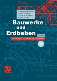Imagen de portada: Bauwerke und Erdbeben 2nd edition 9783834801463