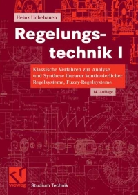 Imagen de portada: Regelungstechnik I 14th edition 9783834802309