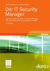 Cover image: Der IT Security Manager 2nd edition 9783834804297