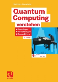 Cover image: Quantum Computing verstehen 2nd edition 9783834804365