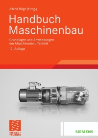 Cover image: Handbuch Maschinenbau 19th edition 9783834804877