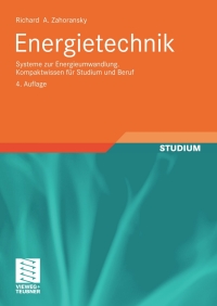 表紙画像: Energietechnik 4th edition 9783834804884