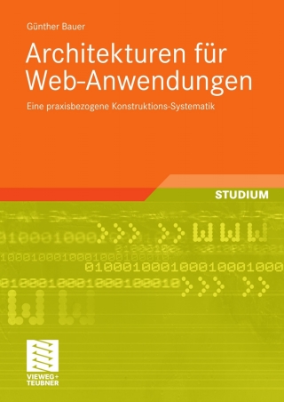 Cover image: Architekturen für Web-Anwendungen 9783834805157