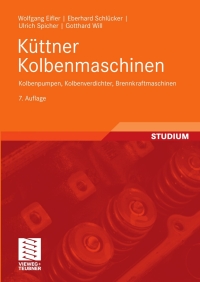 Imagen de portada: Küttner Kolbenmaschinen 7th edition 9783835100626