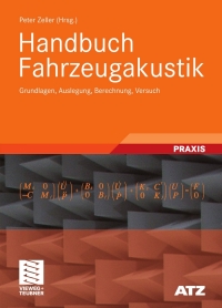 Imagen de portada: Handbuch Fahrzeugakustik 1st edition 9783834806512