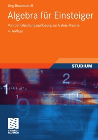 Cover image: Algebra für Einsteiger 4th edition 9783834807762
