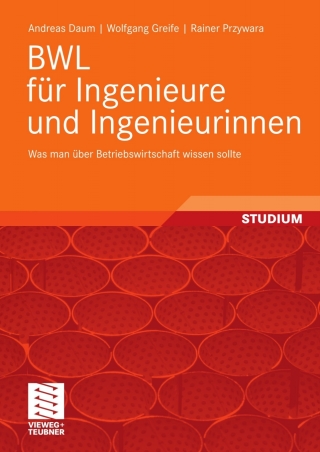 Cover image: BWL für Ingenieure und Ingenieurinnen 9783834807908
