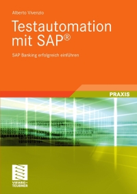 Cover image: Testautomation mit SAP® 9783834808035