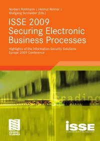 表紙画像: ISSE 2009 Securing Electronic Business Processes 1st edition 9783834809582