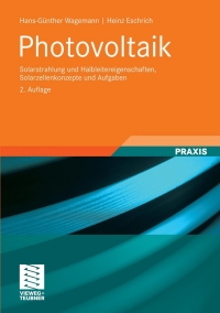 Imagen de portada: Photovoltaik 2nd edition 9783834806376