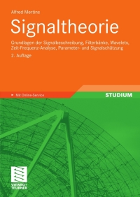 Imagen de portada: Signaltheorie 2nd edition 9783834807373