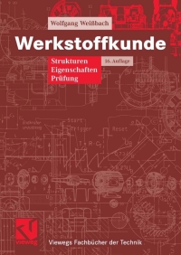 Titelbild: Werkstoffkunde 16th edition 9783834802958