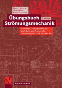 Imagen de portada: Übungsbuch Strömungsmechanik 6th edition 9783834803672