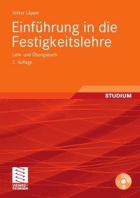 Imagen de portada: Einführung in die Festigkeitslehre 2nd edition 9783834804266