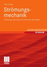Cover image: Strömungsmechanik 9783834803344