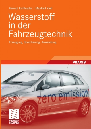 Cover image: Wasserstoff in der Fahrzeugtechnik 9783834804785