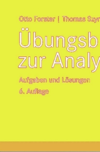Imagen de portada: Übungsbuch zur Analysis 2 6th edition 9783834805133