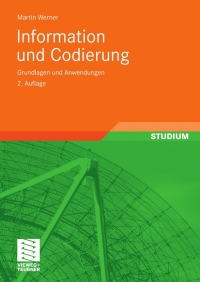 Cover image: Information und Codierung 2nd edition 9783834802323