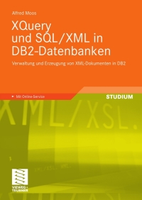 Titelbild: XQuery und SQL/XML in DB2-Datenbanken 9783834803900