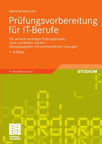 Imagen de portada: Prüfungsvorbereitung für IT-Berufe 4th edition 9783834807205