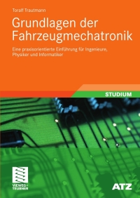 Cover image: Grundlagen der Fahrzeugmechatronik 9783834803870