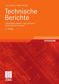 Cover image: Technische Berichte 6th edition 9783834805713