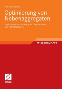 Cover image: Optimierung von Nebenaggregaten 9783834807304