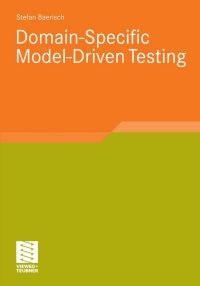 Cover image: Domain-Specific Model-Driven Testing 9783834809315