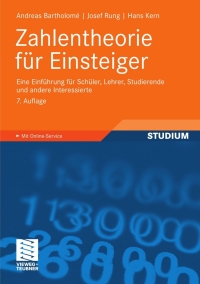 表紙画像: Zahlentheorie für Einsteiger 7th edition 9783834812131