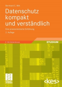 Imagen de portada: Datenschutz kompakt und verständlich 2nd edition 9783834812254