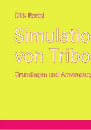 Cover image: Simulation von Tribosystemen 9783834812414