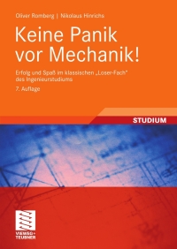 Imagen de portada: Keine Panik vor Mechanik! 7th edition 9783834806468