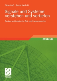 Imagen de portada: Signale und Systeme verstehen und vertiefen 9783834810199