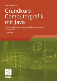 Cover image: Grundkurs Computergrafik mit Java 3rd edition 9783834812230