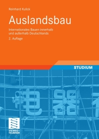 صورة الغلاف: Auslandsbau 2nd edition 9783834807526
